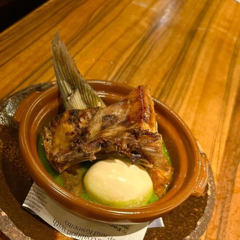 鰤出汁バジルおでん🍢