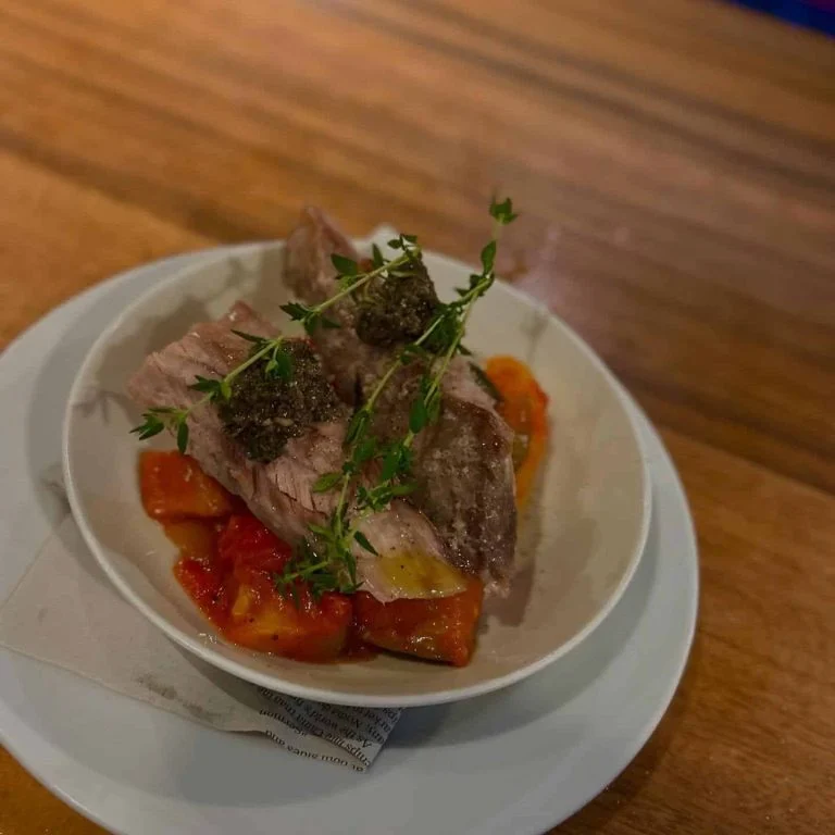 自家製ツナとカポナータ🐟🍅