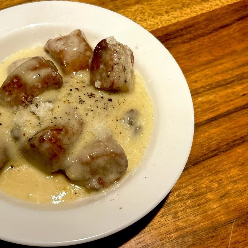 かぼちゃの揚げニョッキ