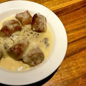 かぼちゃの揚げニョッキ